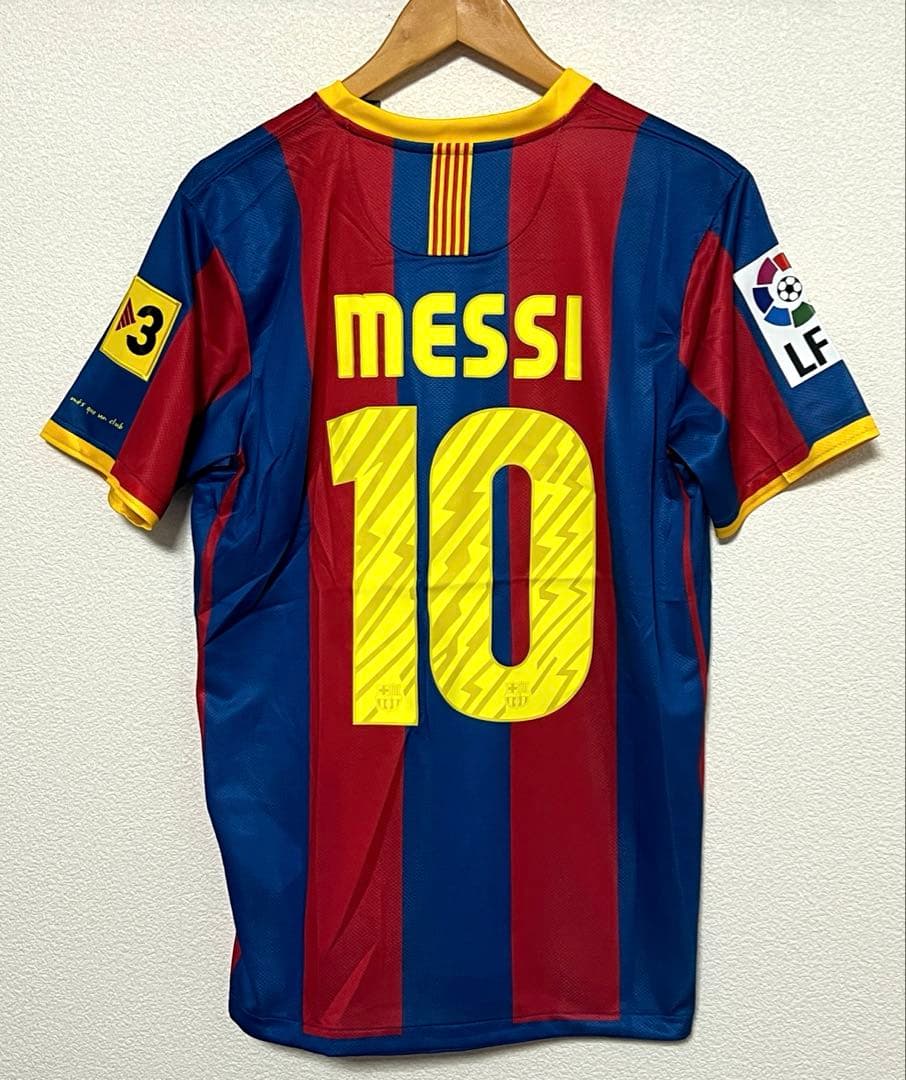 NIKE FC バルセロナ 2010-11 メッシ 10番 ホーム ユニフォーム