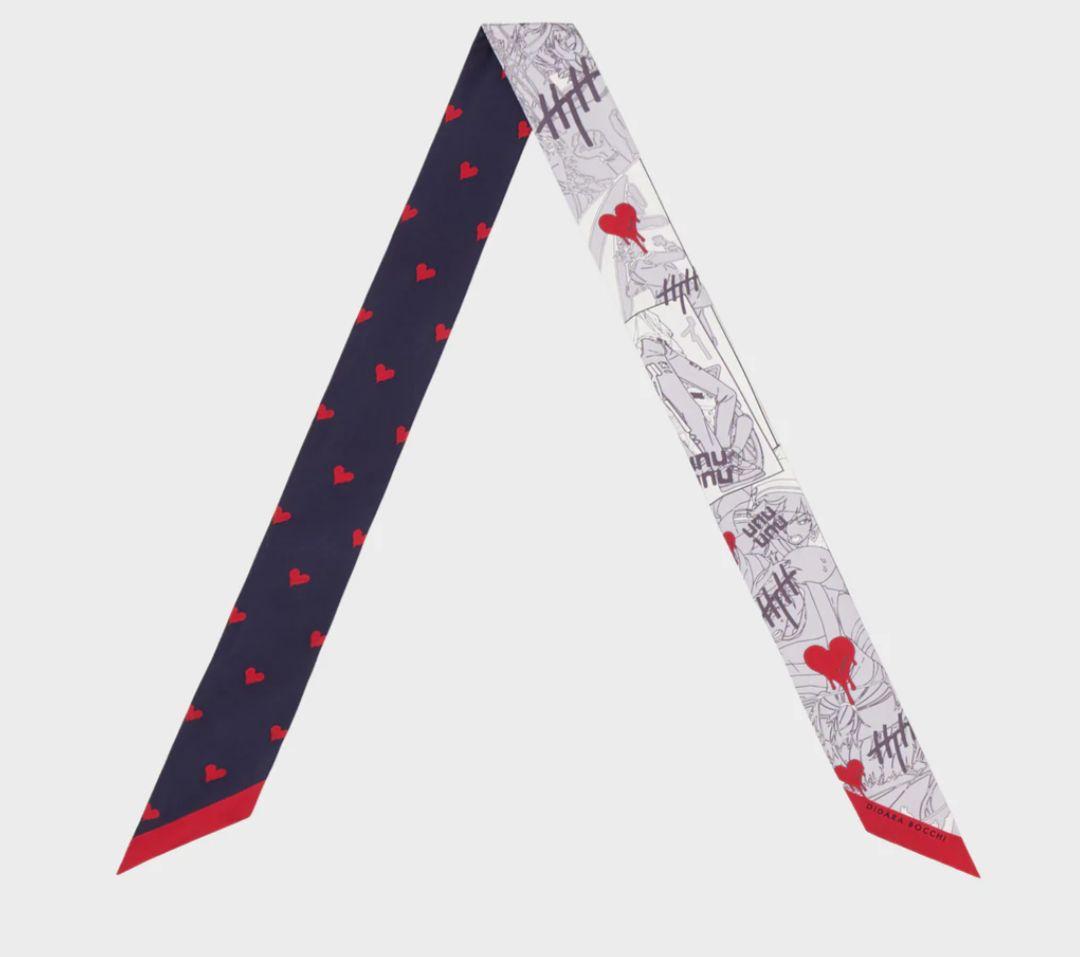 東京ディバンカー 東ディバ プリントシルクツイルスカーフ