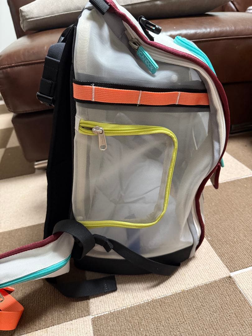 (値下げ中).iCANDOR リュック型キャリーバッグ　別売り付属品付