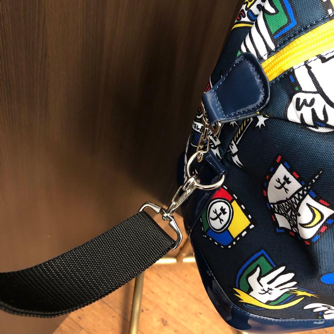 【新品】カステルバジャック CBB034 ボストンバッグ ネイビー