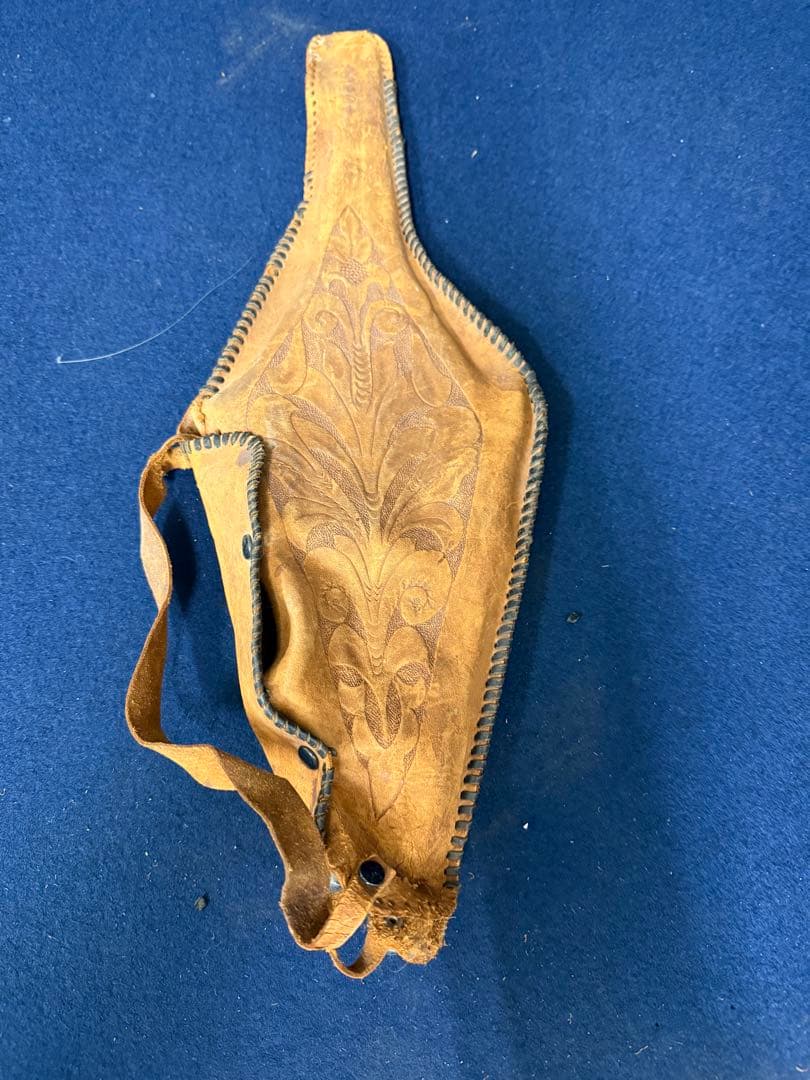 十手 鉄製 両面鉤 釵 サイ 全長46cm 一対 時代 古玩 旧家 蔵出 骨董品