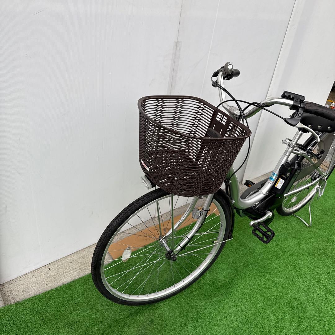 YAMAHAヤマハ電動アシスト自転車26インチ12.3Ah シルバー