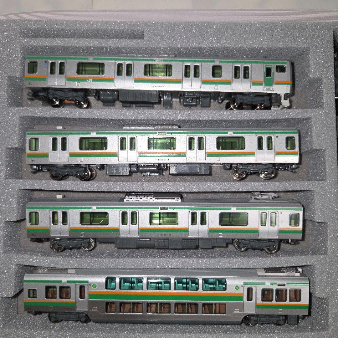 現状品 KATO E231系 東海道線・湘南新宿ライン 10両セット②
