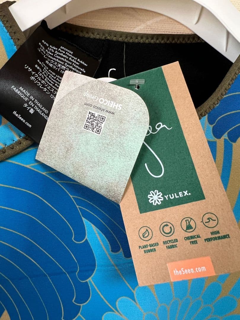 Seea MサイズSydney ロングジョンSeaflower ウェットスーツ