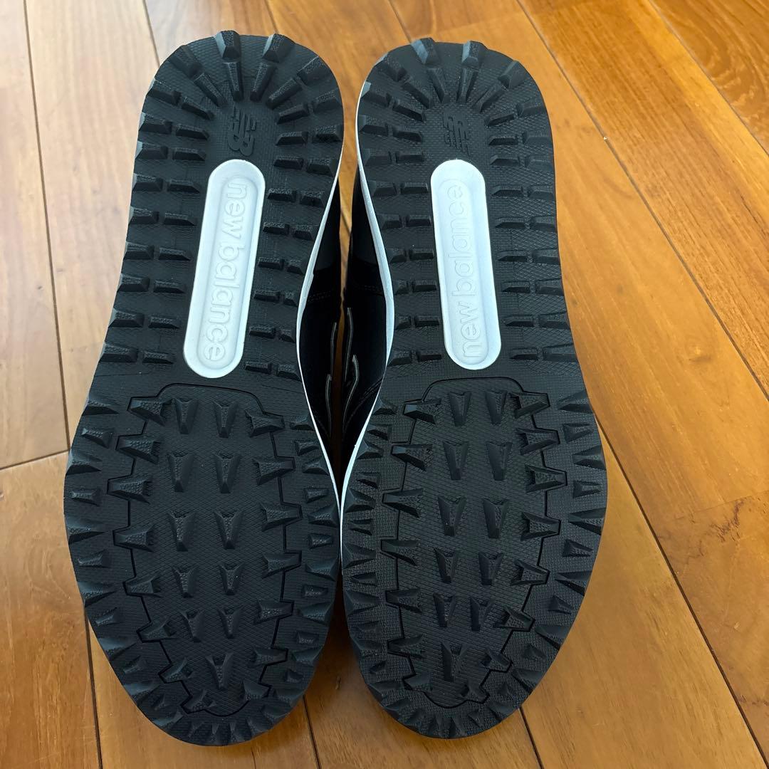 【未使用】New Balance 574 ゴルフシューズ 黒 27.5cm