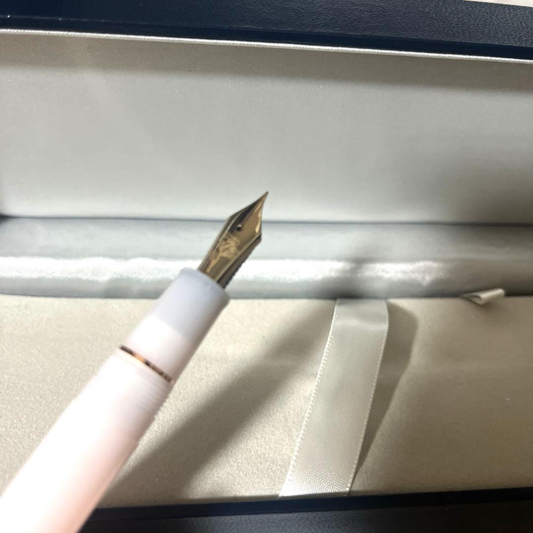 【新品】八文字屋 万年筆 久保桜ブルームピンク パルム