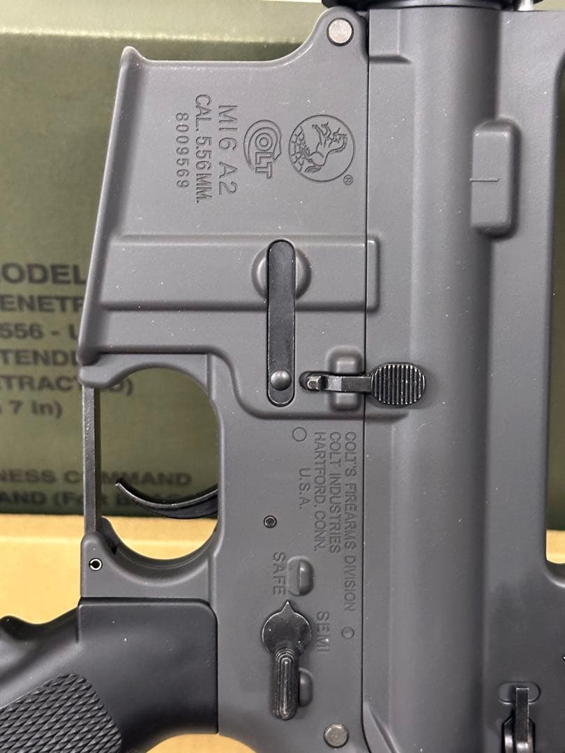 未使用　東京マルイ　コルト M733コマンド　No.75 marui 電動ガン