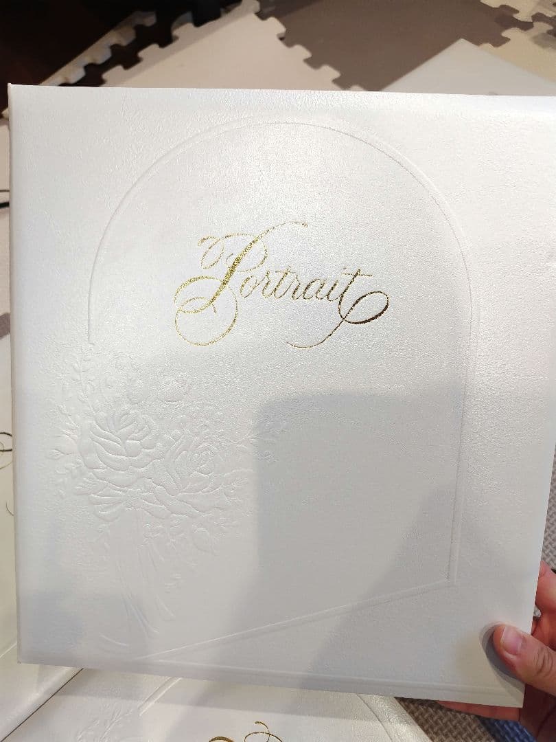 高級写真台紙　6冊セット　記念　アルバム　新品　白　2面