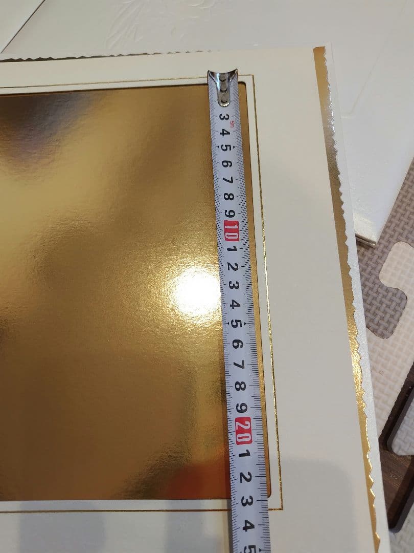 高級写真台紙　6冊セット　記念　アルバム　新品　白　2面