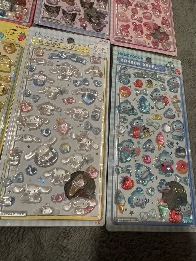 【確実正規品！！】2弾サンリオボンボンドロップシール 8セット