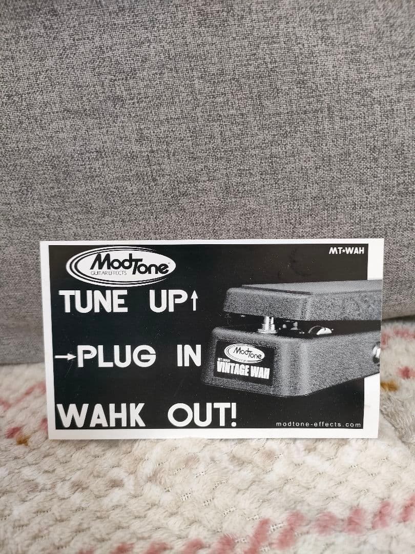 Modtone MT-WAH vintage wah トゥルーバイパス