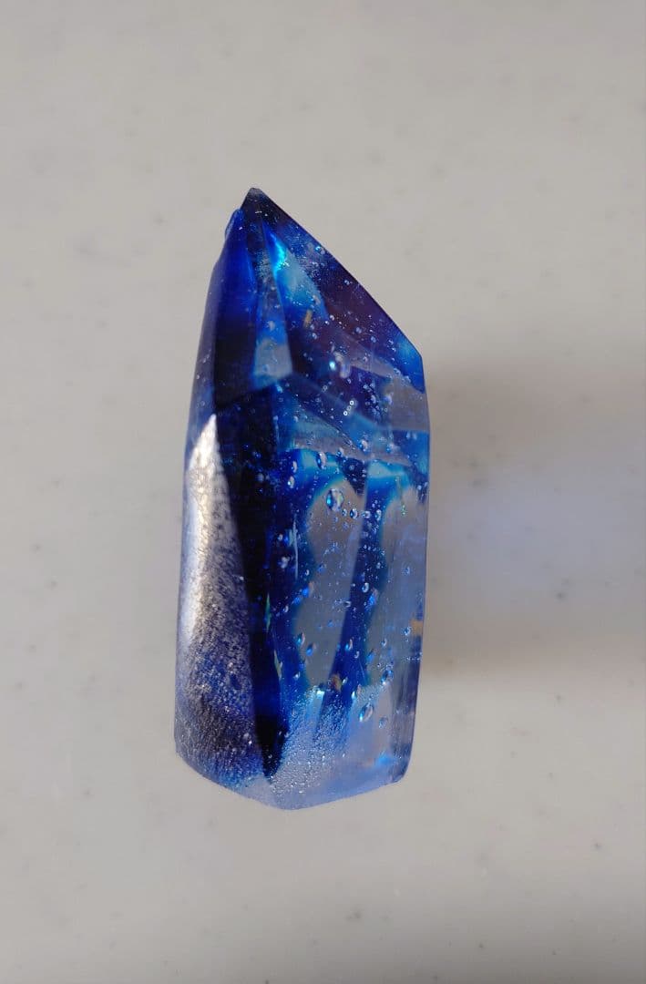 コロロ硝子＊林彩加さんのガラスオブジェ＊星空鉱石＊