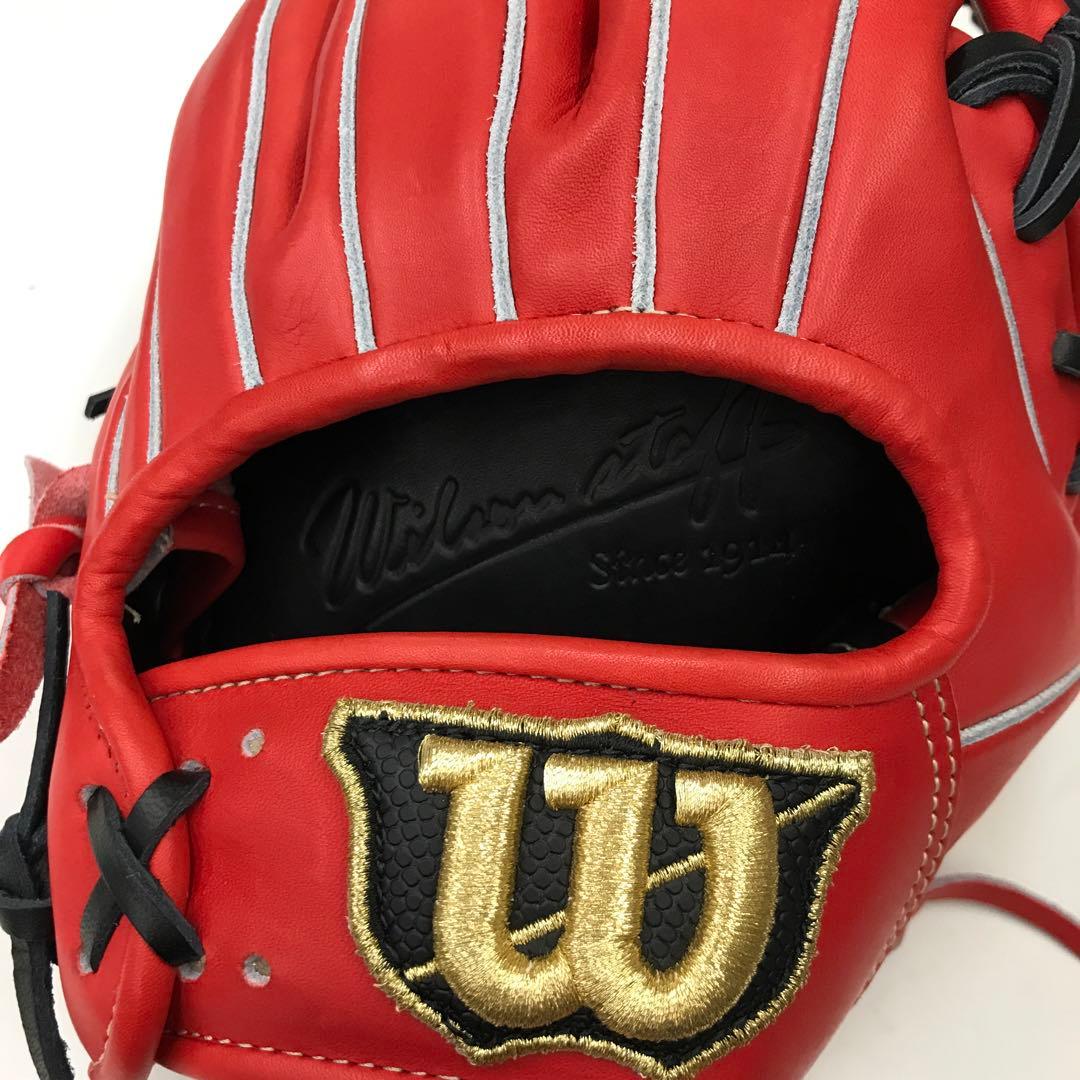 ウィルソン　硬式グラブ　内野手用　86型　Wilsonスタッフ刻印入り