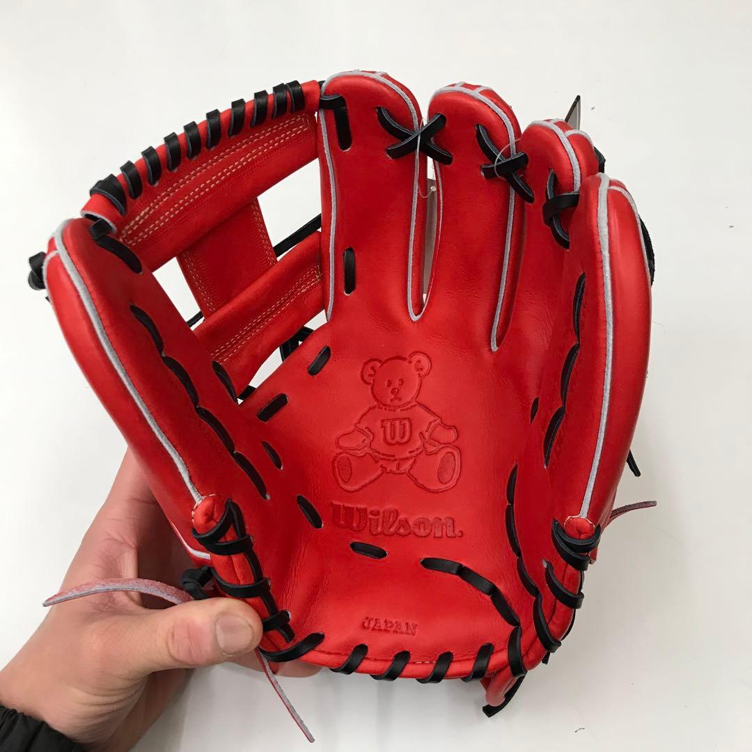 ウィルソン　硬式グラブ　内野手用　86型　Wilsonスタッフ刻印入り
