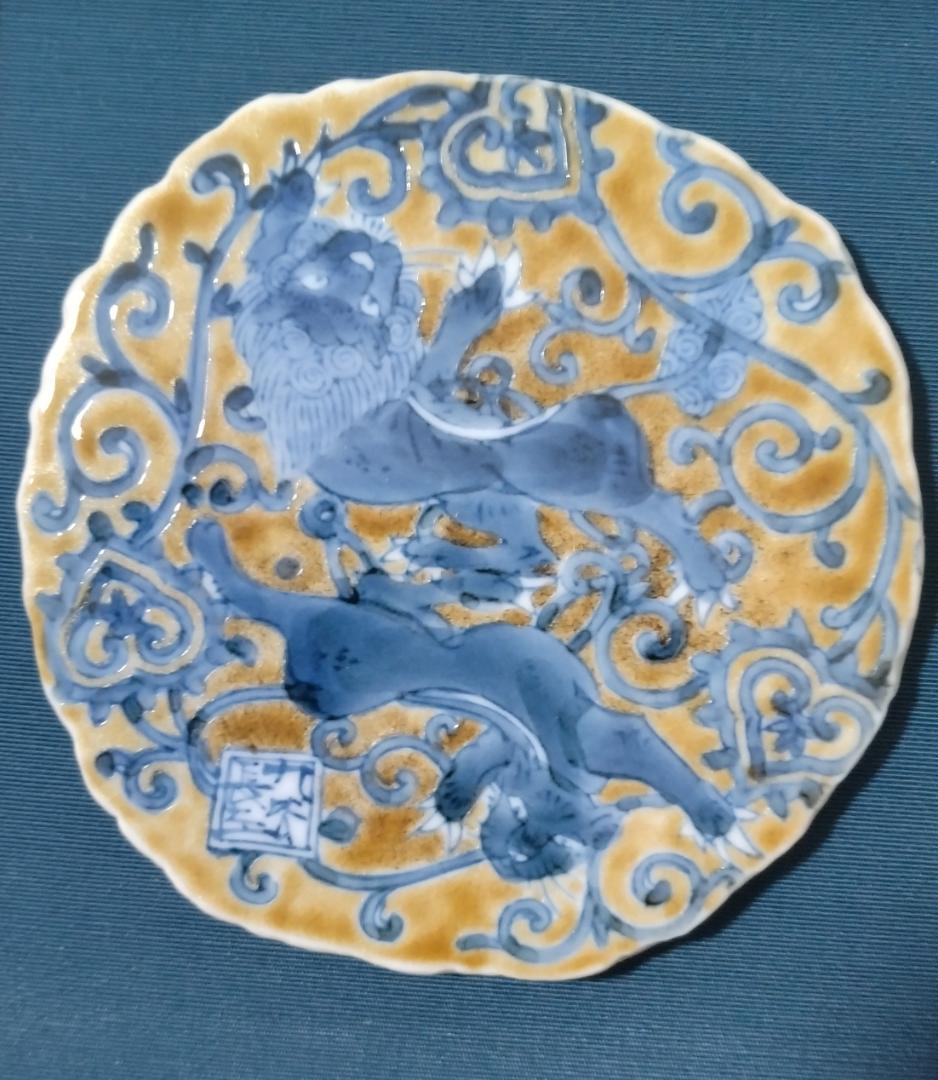 九谷焼 山本長左 壁飾り 未使用品