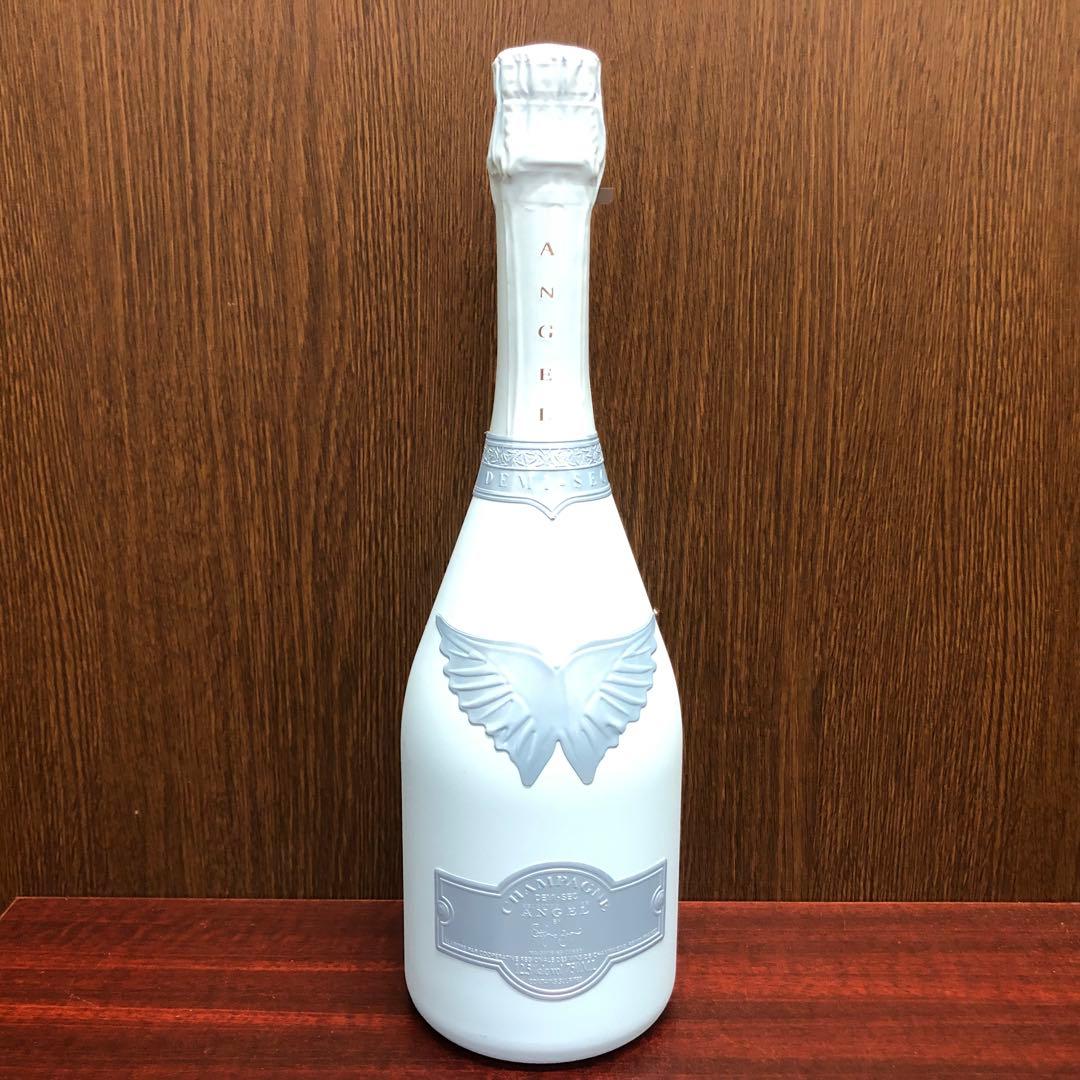 エンジェル ドゥミセック ブルー シャンパン 750ml レザーケース付き