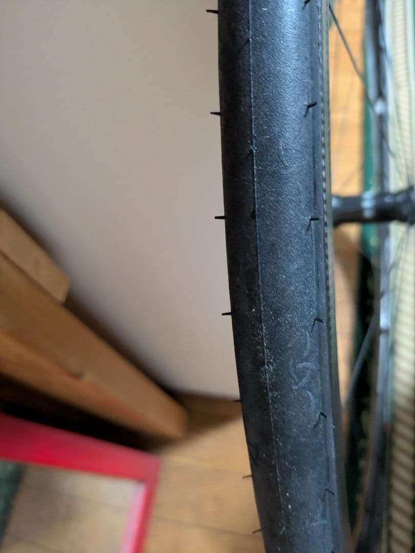 ボーラウルトラ35 クリンチャー　ダークラベル中古美品新品タイヤ付き