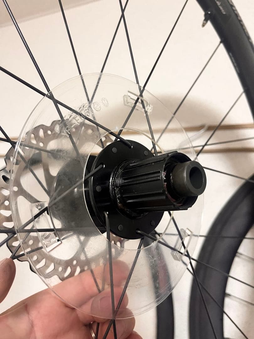 GIANT RA2 完組ホイール ブラック ディスクブレーキ対応 美品　送料込み