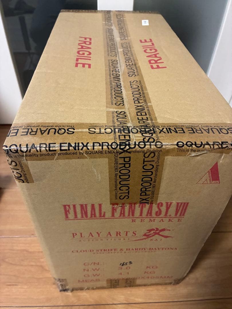 ファイナルファンタジー7 リメイク プレイアーツ改　クラウド＆ハーディ・デイトナ