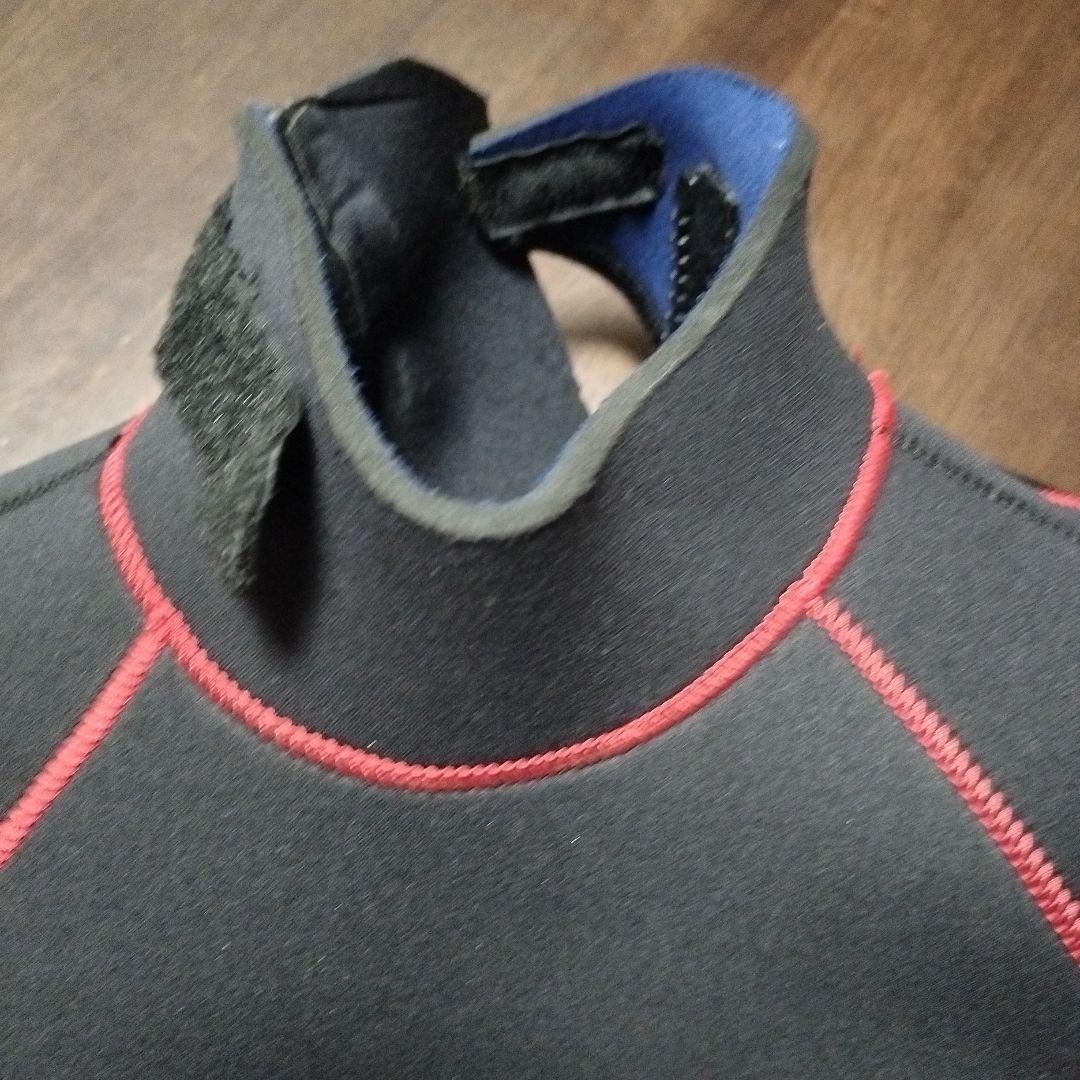 mobbys ウェットスーツ ブラック/レッド　5㍉　11A5（LL）レディース