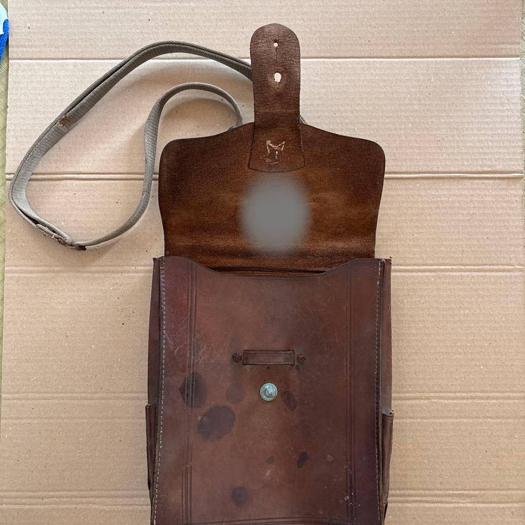 帝国陸軍　肩掛け革鞄　曹長