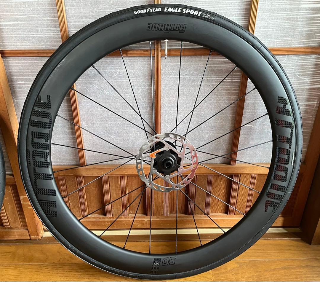 グスト　アタッキー　カーボン50mmホイール