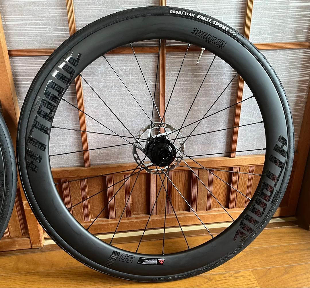 グスト　アタッキー　カーボン50mmホイール