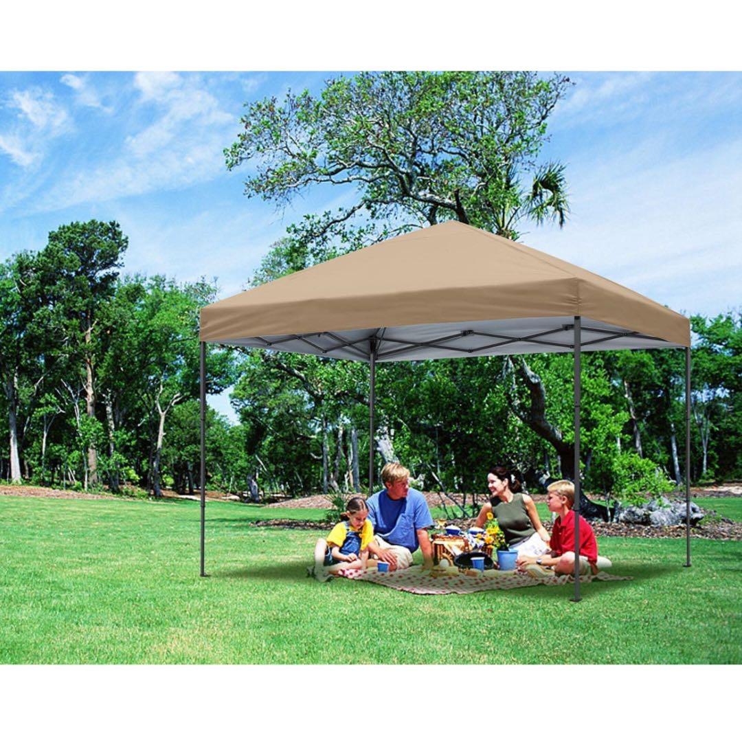 タープテント ワンタッチ アウトドア 3m/2.5m/2m 3段階調節大型テント