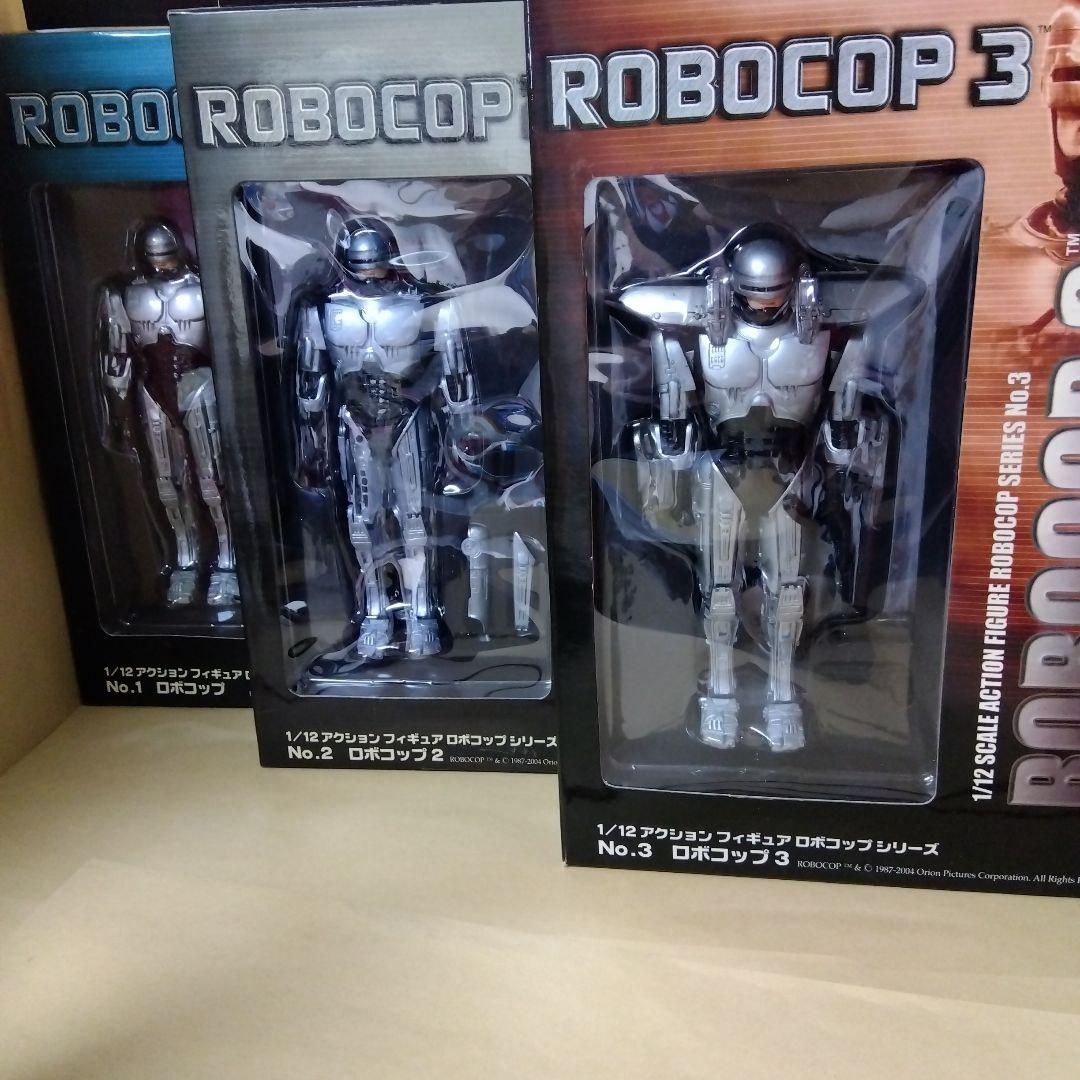 1/12 アクションフィギュア ロボコップシリーズ　No.1 2 3 ロボコップ