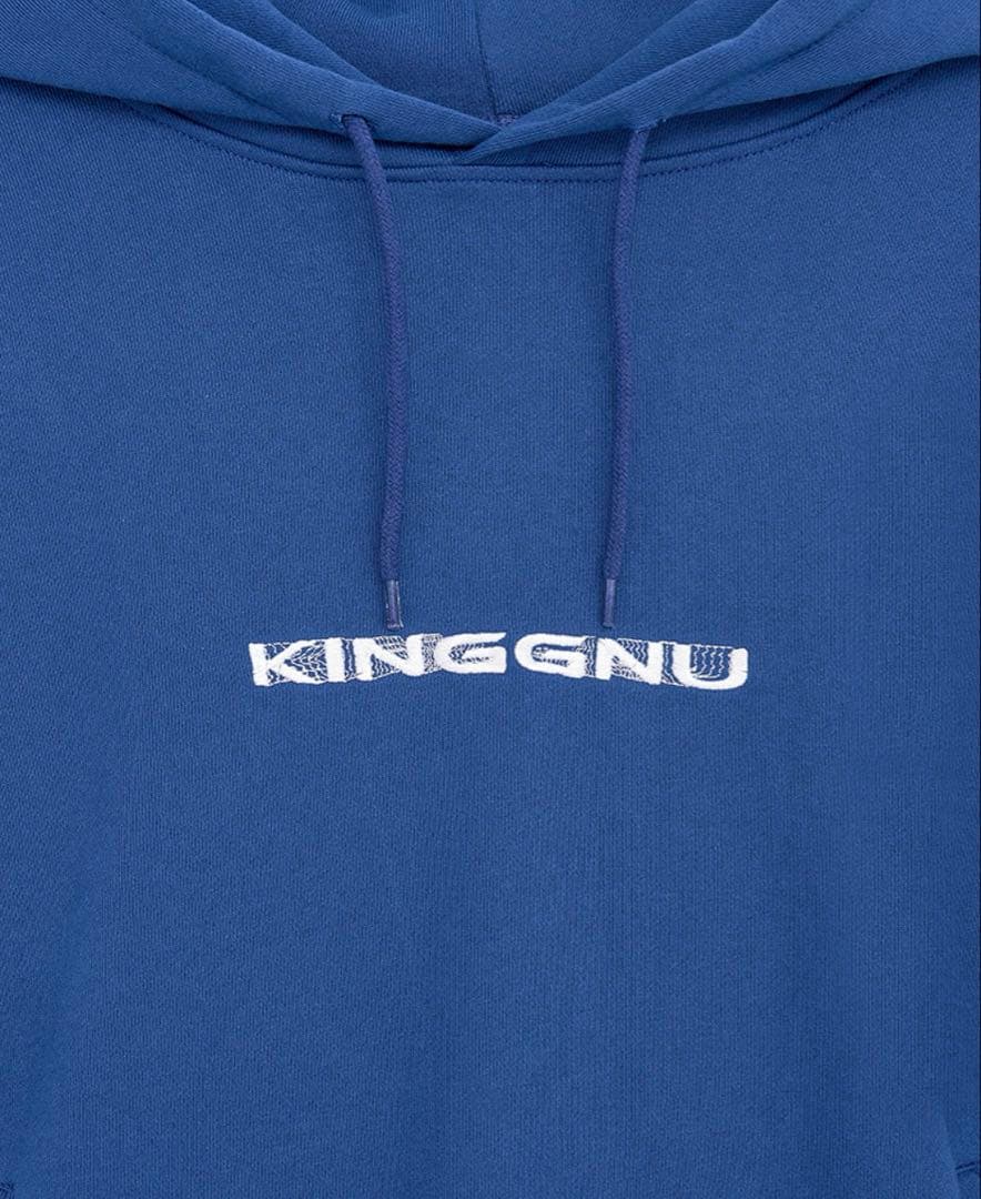 KingGnuCEN+RAL KGISDEADHOODIEフーディパーカーブルー