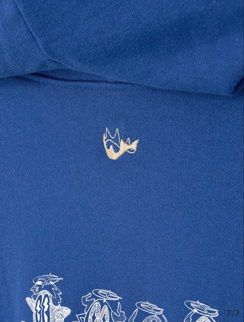 KingGnuCEN+RAL KGISDEADHOODIEフーディパーカーブルー