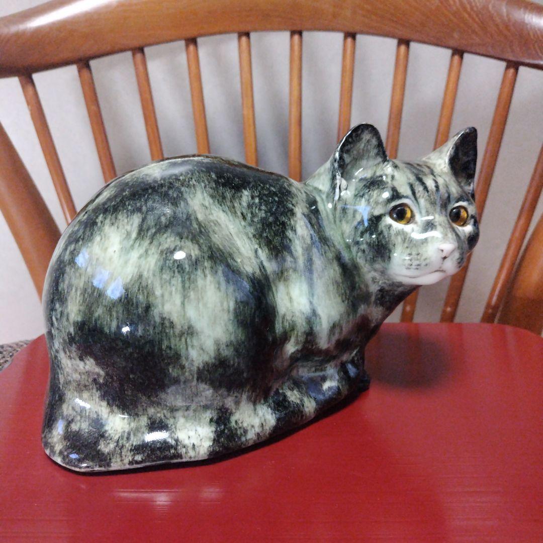 ウィンスタンレイキャット（ケンジントンキャット）ヴィンテージNo.40の猫の置物