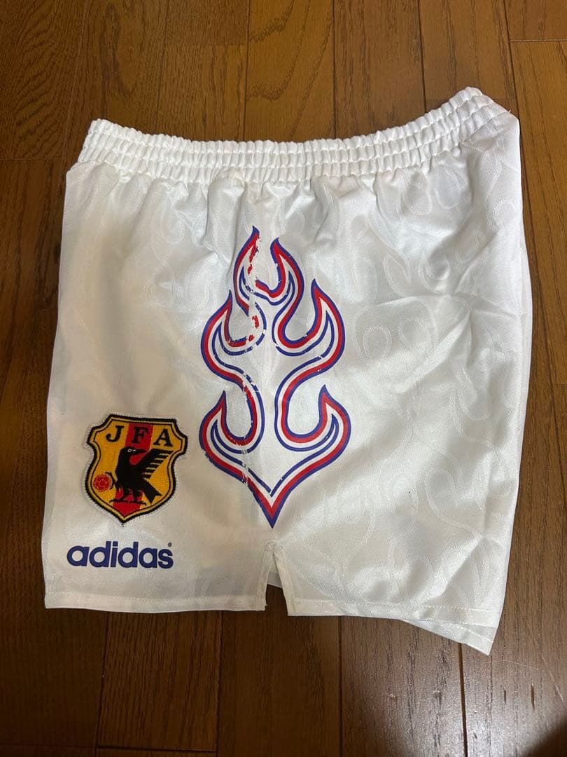 日本代表ユニフォーム 炎 サッカー 97年 adidas