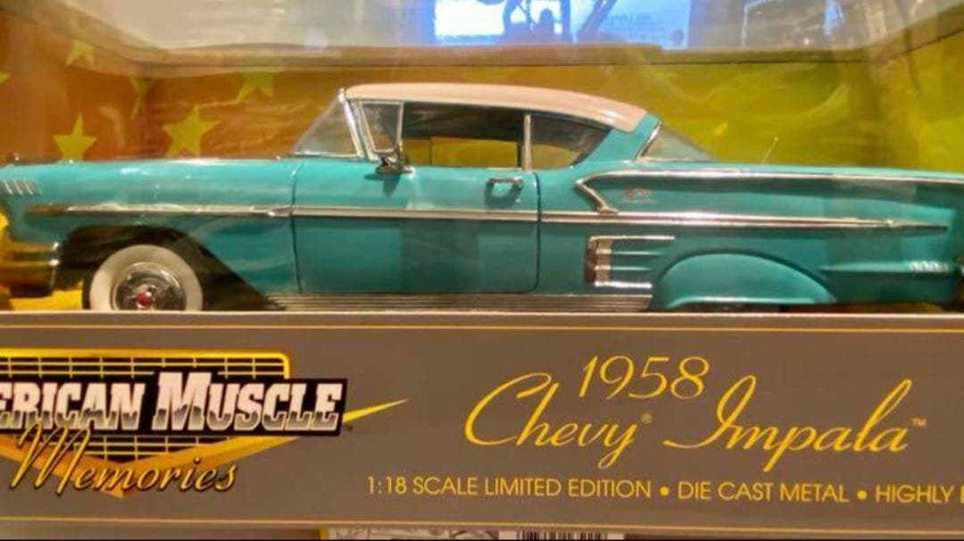 1958 シボレー インパラ ミントグリーン 1/18 アメリカングラフィティー