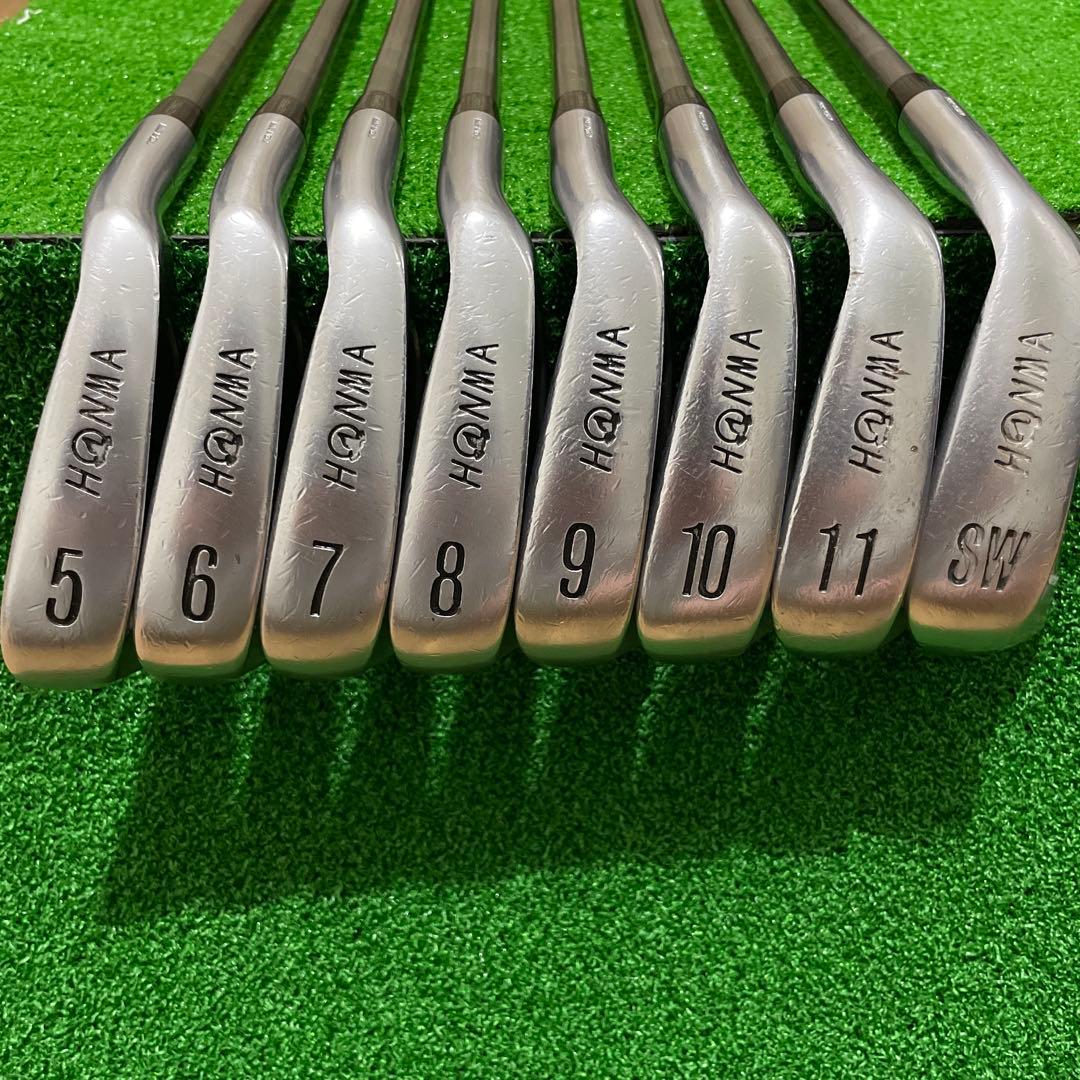 HONMA ホンマNEW-LB280 アイアンセット 星4 GP 8本 金モグラ