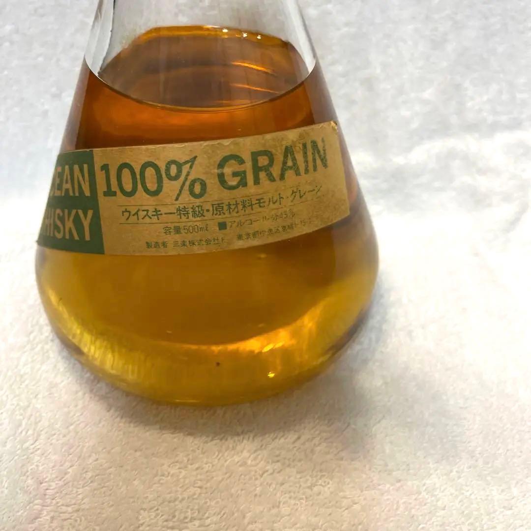 オーシャンウィスキー特級500ml100％グレーン三楽