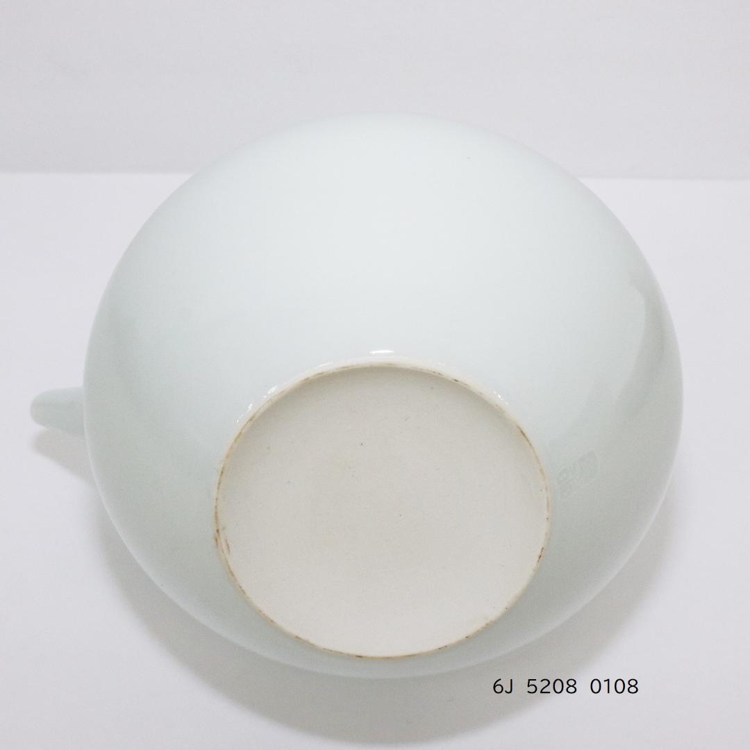 村田亀水造 白磁 急須 煎茶道具