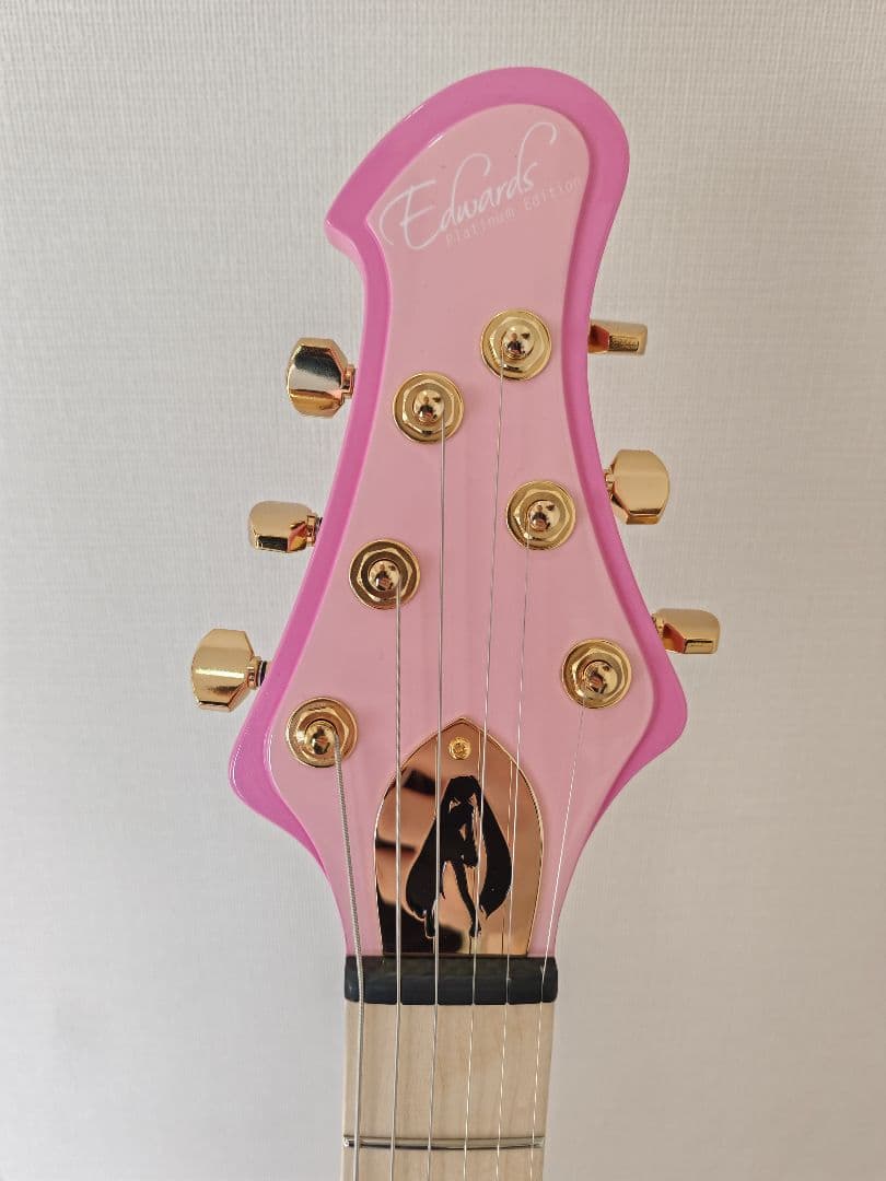 ギター ESP E-STREAM-Miku-Custom SAKURA Edition