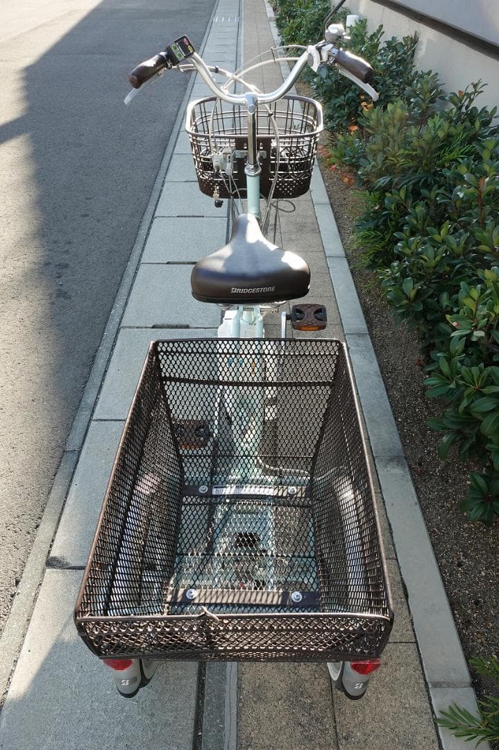 電動アシスト自転車 ブリジストン アシスタワゴン【室内保管】【美品】