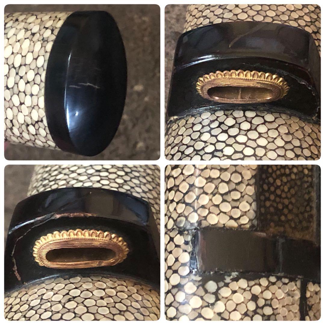 時代物 短刀 拵 竹光 木製