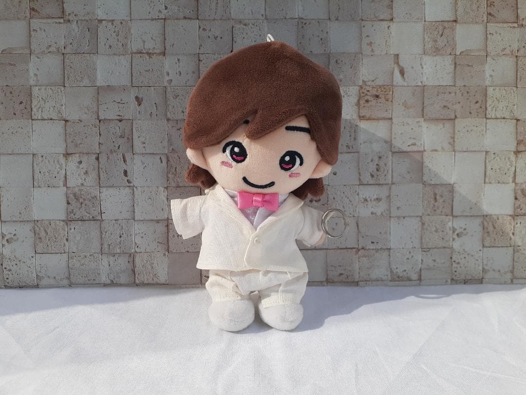 ちびぬい　なにわ男子　1stLove＆花婿風　服　衣装　白スーツ　道枝駿佑