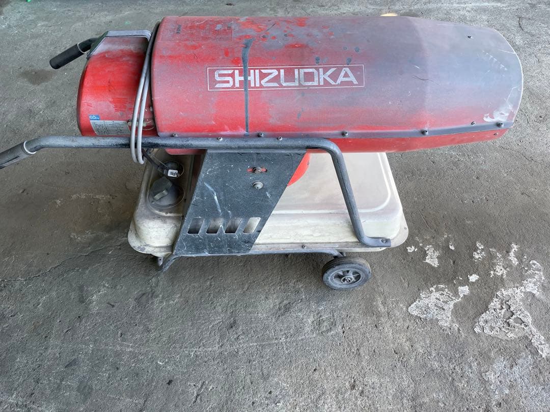 SHIZUOKA ジェットヒーター動作15分ぐらい確認済み。使用は問題ないです