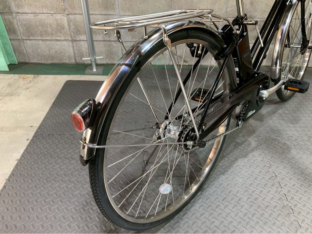 電動自転車　パナソニック　ビビDX CITY 27インチ　ブラック　№8092