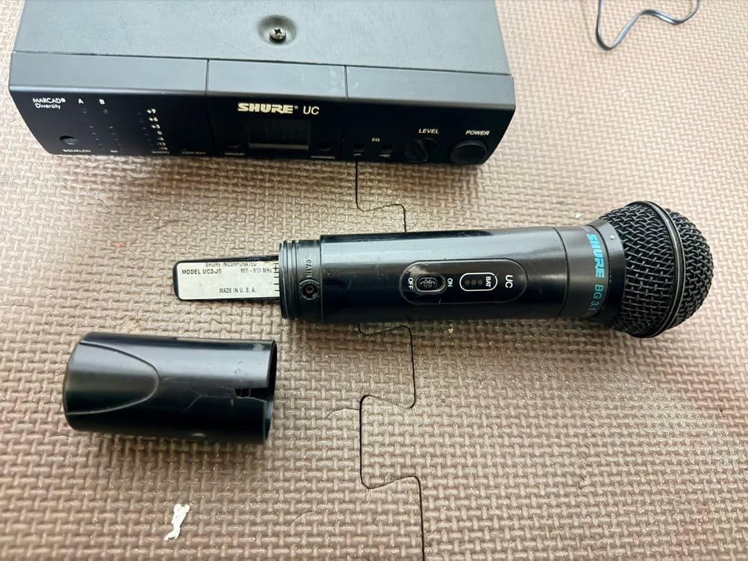 Shure UC4/Uc2-BG3.1, USA 製、動作確認済み。