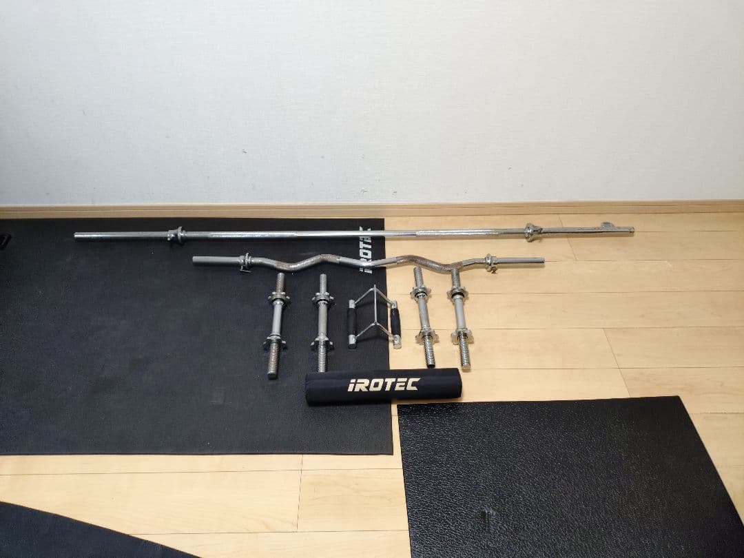 IROTEC アイロテック　ダンベルプレート　シャフト　ベンチ　懸垂スタンド