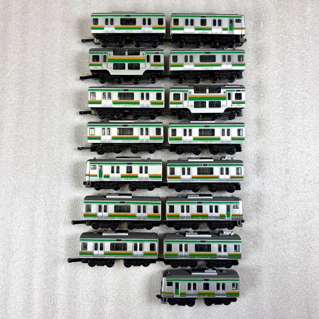 Bトレイン Bトレ E231系1000番台 湘南色 基本＋増結 15両フル編成