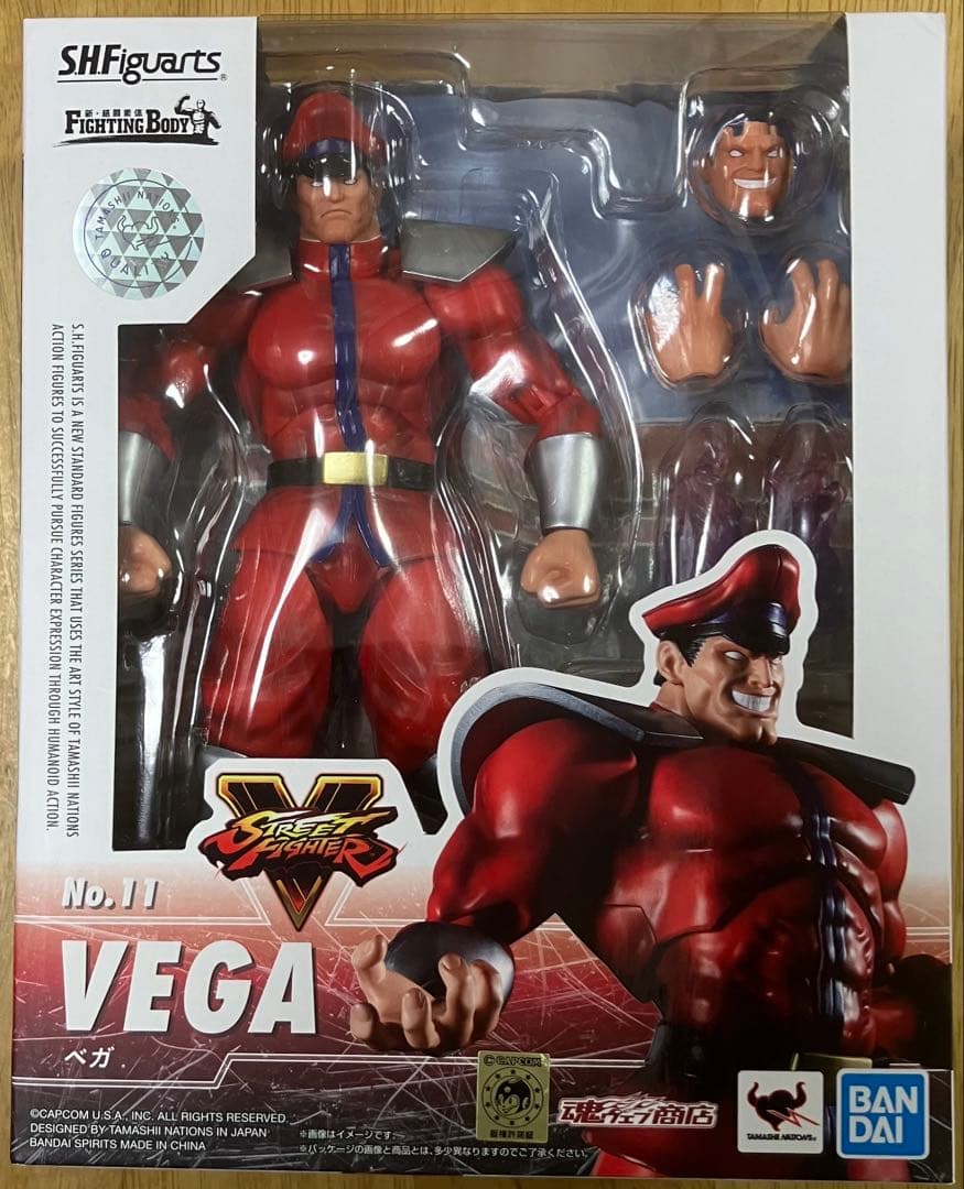 【新同美品】S.H.Figuarts ベガ　ストリートファイターＶ