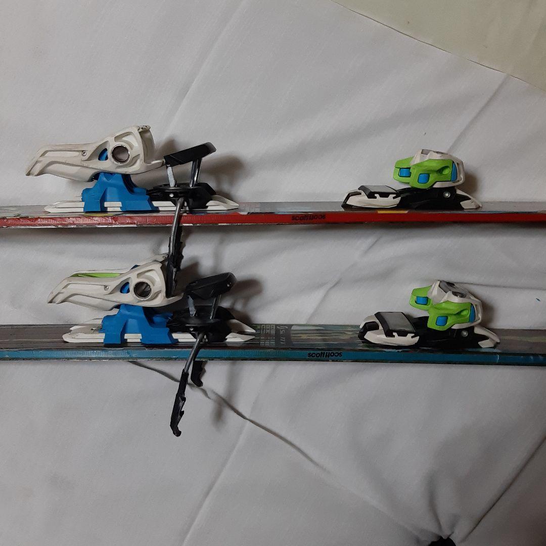 SCOTTスコットJIB168スキー板●ビンディングMARKERスクワイア付き