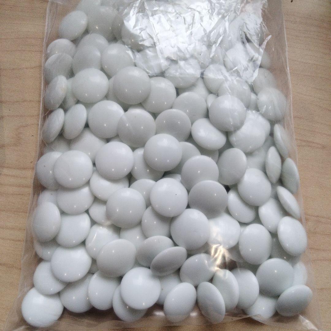 9 囲碁　碁石　日向特製　本蛤碁石　那智黒碁石　34号　練習用