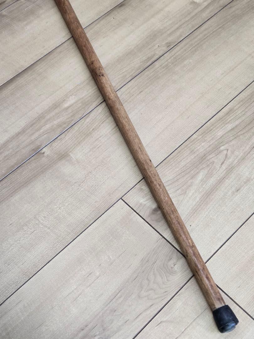 希少　日本海軍　傷痍軍人杖　日名子実三作